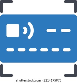 ilustración del vector de crédito en un fondo transparente. Símbolos de calidad superior. Iconos vectoriales de glifos para diseño de conceptos y gráficos. 

