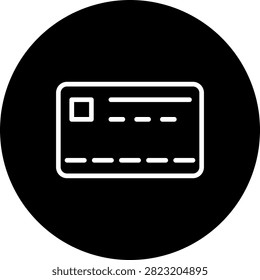 Creditcard Art vector Icon Design Illustration