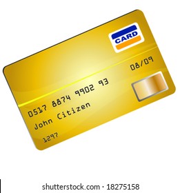 Creditcard illustration vector