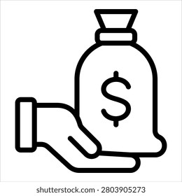 Creditor Icon Element For Design