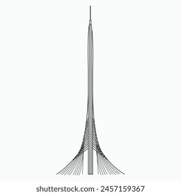 Creek tower. The Creek Tower in Dubai is an ambitious project set to become the world's tallest tower upon completion.