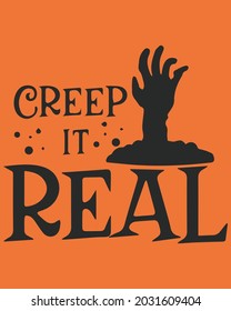 Creep It Real Halloween. Happy Halloween Baclground