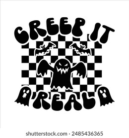 Creep it real vector design