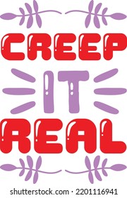 creep real vector file svg