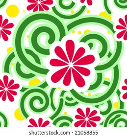 Creeper Seamless Pattern