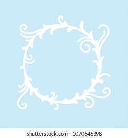 creeping plant vector frame