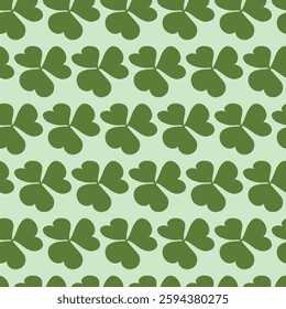 Creeping Wood Sorrel leaf pattern wallpaper; also known as Procumbent Yellow Sorrel or Sleeping Beauty.
