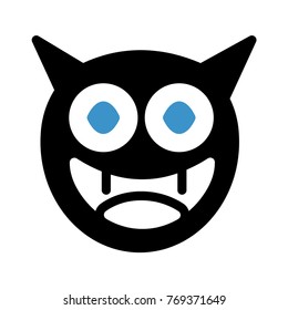  creepy character double color