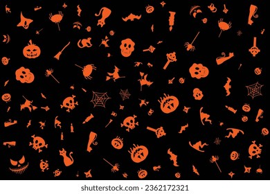 Creepy and Creative Designs Halloween pattern design