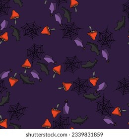 Creepy and Cute Halloween Seamless Pattern Art: Transform Your Designs with Spooktacular Repeatable Patterns!