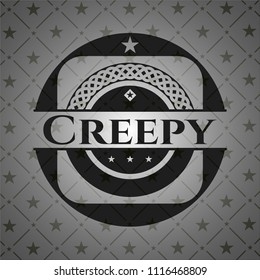 Creepy dark emblem