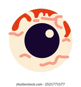 Un ojo espeluznante en Halloween
