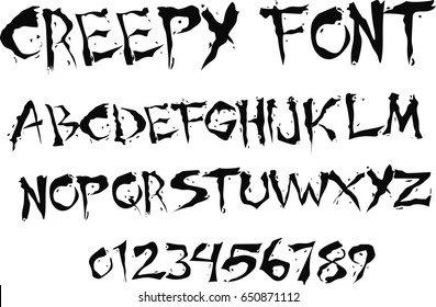 creepy font converter