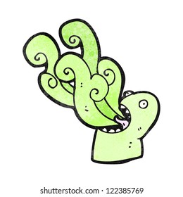 creepy ghost cartoon