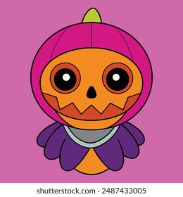 Creepy Halloween Festival Vector Art. Spook up your designs with this creepy 