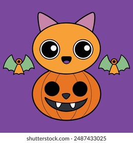 Creepy Halloween Festival Vector Art. Spook up your designs with this creepy 
