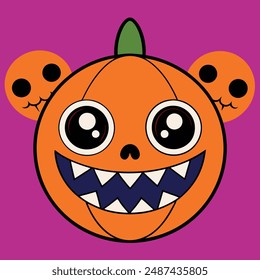 Creepy Halloween Festival Vector Art.Spook up your designs with this creepy Halloween festival vector art. 
