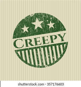 Creepy rubber texture