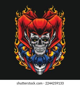 Clown-T-Shirt-Illustration