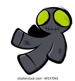 creepy voodoo doll