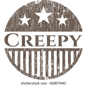 Creepy wood emblem