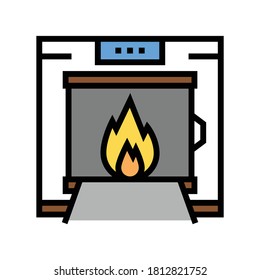 crematorium equipment color icon vector. crematorium equipment sign. isolated symbol illustration
