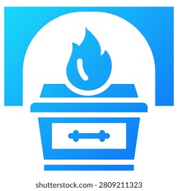 Crematorium Icon Element For Design