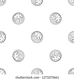 Creme biscuit icon. Outline illustration of creme biscuit vector icon for web design isolated on white background