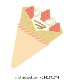 crepe color illustration