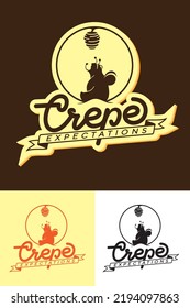 crepe expectation illustration bear hoping to be like bee