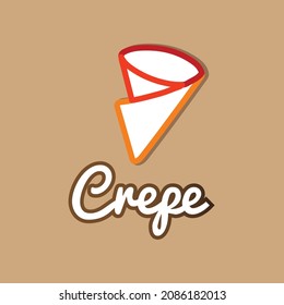 Diseño del concepto de tema crepe 