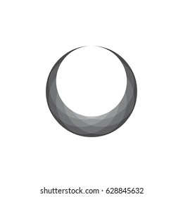 crescent logo images stock