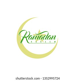Crescent in the month of Ramadan