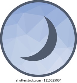 Crescent, moon, islamic