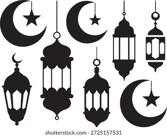 Lua Crescente e Conjunto de Combinações de Ornamentos
