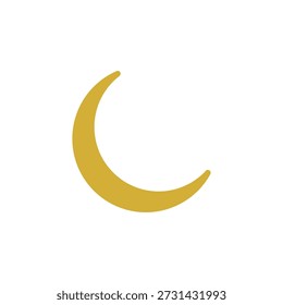 Lua Crescente para o Ícone do Ramadã