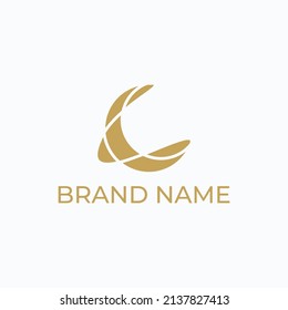crescent moon and star logo design icon vector, ramadan kareem, crescent moon and star illustration