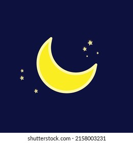 The crescent moon symbolizes nostalgia and care.