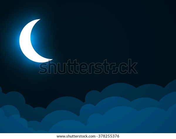 crescent moon\
Vector