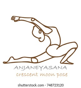 Crescent Moon Yoga Pose
