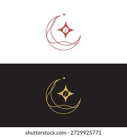 Logotipo exclusivo da Crescent Star Coffee