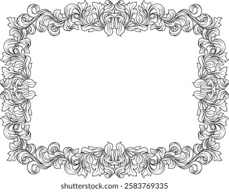 A crest coat coat of arms border heraldic frame design element 