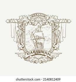 crest coat of arms classic luxury