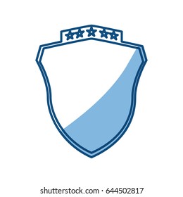 crest emblem five stars