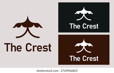 O Logotipo Crest, Logotipo Royal Crest, Logotipo Crest Logotipo Loyal