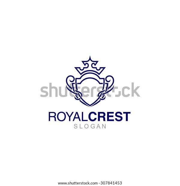 Crest Logo Template Stock Vector (Royalty Free) 307841453 | Shutterstock