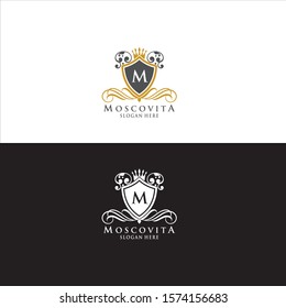 Crest Ornament Logo in Vector