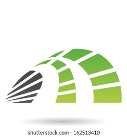 Crest Shaped Abstract Icon