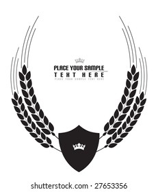 Crest and shield