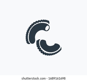 Creste digallo pasta icon isolated on clean background. Creste digallo pasta icon concept drawing icon in modern style. Vector illustration for your web mobile logo app UI design.